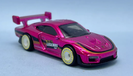 Машинка Базовая Hot Wheels Porsche Porsche 935 Legends Tour 1:64 JCB37 Pink - Retromagaz, image 4