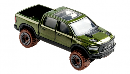 Машинка Базова Hot Wheels 2020 RAM 1500 Rebel Baja Blazers 1:64 GTC79 Green - Retromagaz, image 2