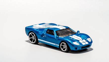 Тематическая Машинка Hot Wheels Ford GT-40 Fast & Furious 1:64 CJL38 Metallic Blue - Retromagaz, image 2