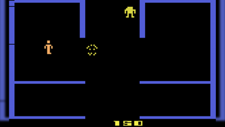 Гра Atari 2600 Berzerk Black Б/У - Retromagaz, image 1