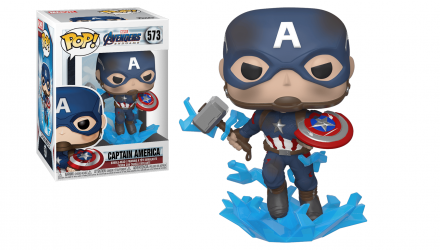 Фігурка FUNKO POP! Капітан Америка з Мйольніром Captain America with Broken Shield 95mm 573 45137 - Retromagaz, image 3