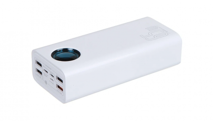 Портативний Акумулятор Power Bank Baseus Amblight Digital Display Quick Charge (PPLG-A02) White 30000 mAh 65 W Новий - Retromagaz, image 3