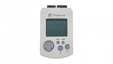 Карта Пам'яті Sega Dreamcast HKT-7000 Visual Memory VMU White Б/У - Retromagaz, image 1