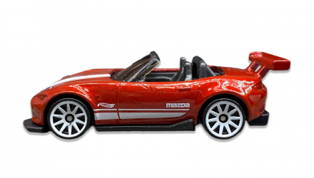 Машинка Базова Hot Wheels '15 Mazda MX-5 Miata Then and Now 1:64 GTB35 Red - Retromagaz, image 5