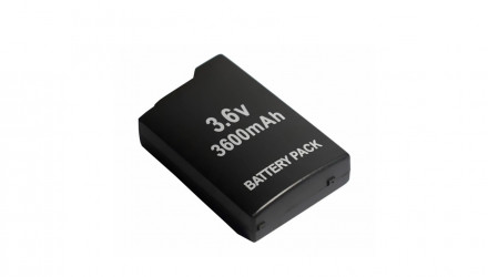 Аккумулятор RMC PlayStation Portable Slim 2xxx 3xxx Black 3600 mAh Новый - Retromagaz, image 1