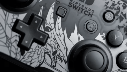 Геймпад Бездротовий Nintendo Switch Pro Controller Monster Hunter Rise Sunbreak Edition Black Новий - Retromagaz, image 4