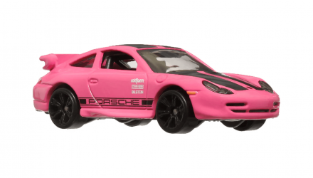 Тематична Машинка Hot Wheels Porsche 911 GT3 Cup Neon Speeders 1:64 HLH72/HRW75 Pink - Retromagaz, image 4