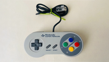Геймпад Проводной Nintendo Wii RVL-005 Super Famicom SNES Classic Controller Grey 1m Б/У - Retromagaz, image 3