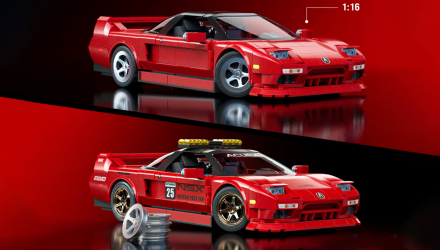 Конструктор Hot Wheels Brick Shop Acura NSX 876 деталей JFT17 Red - Retromagaz, image 5