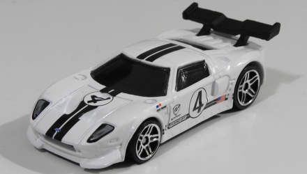 Тематическая Машинка Hot Wheels Ford GT Gran Turismo 1:64 FKF33 White - Retromagaz, image 2