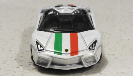 Машинка Базовая Hot Wheels Lamborghini Reventon Roadster Roadsters 1:64 FYF70 White - Retromagaz, image 5