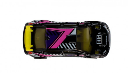Тематична Машинка Hot Wheels 2016 Subaru WRX STI Neon Speeders 1:64 JKY06 Black - Retromagaz, image 4