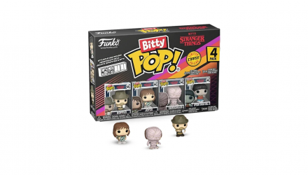 Пак Фигурок FUNKO POP! Bitty Pop! Stranger Things Хоппер Upside Down Will Chase 23mm 83664 - Retromagaz, image 1