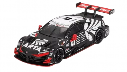 Машинка Premium MINI GT Honda NSX-GT "Type S" GT500 #16 "ARTA MUGEN NSX-GT " ARTA 2023 SUPER GT Series 1:64 MGT00787-BL Red - Retromagaz, image 2