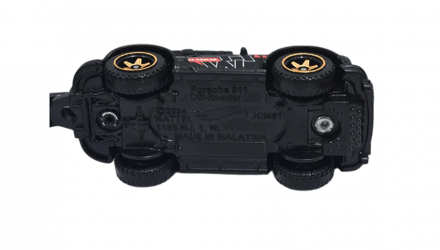 Машинка Базова Hot Wheels Porsche 911 Off-Roader з Причіпом Track Fleet 1:64 HYT56 Black - Retromagaz, image 5