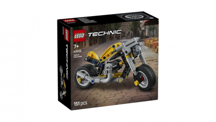 Конструктор Lego Желтый Мотоцикл Technic 42225 Новый - Retromagaz, image 1