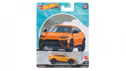 Машинка Premium Hot Wheels Lamborghini Urus AutoStrasse 1:64 HCK16 Orange - Retromagaz, image 1