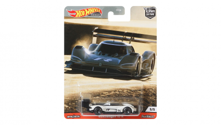Машинка Premium Hot Wheels Volkswagen ID R Thrill Climbers 1:64 GJP92 Grey - Retromagaz, image 1