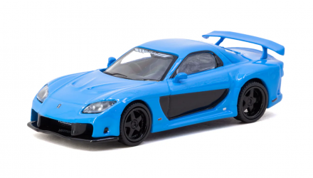 Машинка Premium Tarmac Works Mazda RX-7 VeilSide Fortune7 1:64 T64G-075-BL Blue - Retromagaz, image 1