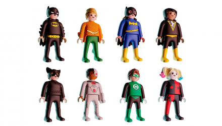 Набір Шоколадне Яйце 12шт Kinder Surprise DC x Playmobil 20g - Retromagaz, image 3