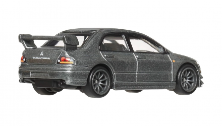 Машинка Premium Hot Wheels Lancer Evolution IX II Ronin Run 1:64 JBK86 Grey - Retromagaz, image 2