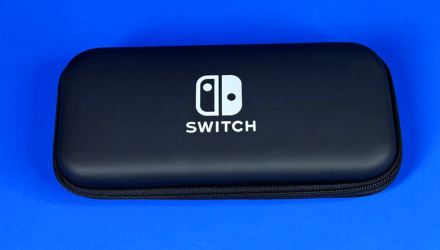 Набір RMC Switch Аксесуари Чохол Твердий та Силіконовий + Захисне Скло + Накладки на Стіки Black Новий - Retromagaz, image 1