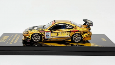 Машинка Premium INNO64 TOP SECRET Silvia (S15) Gold D1 Grand Prix Series Champion 2004 1:64 IN64-S15TS-D104 Gold - Retromagaz, image 3