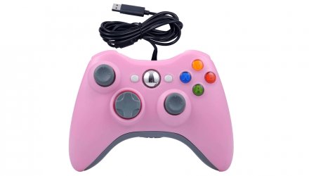 Геймпад Проводной RMC Xbox 360 Pink 2m Новый - Retromagaz, image 1