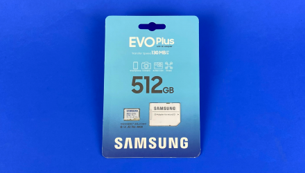 Карта Памяти Samsung Evo Plus UHS-I U3 V30 A2 + SD Adapter 512GB - Retromagaz, image 1