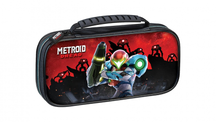 Чохол Твердий Nintendo Switch OLED Model Lite Metroid Dread Black Новий - Retromagaz, image 1