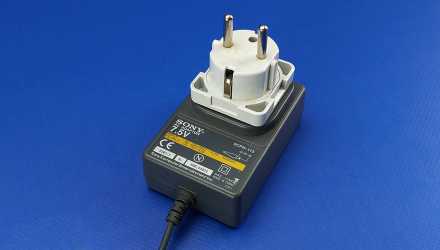 Блок Питания Sony PlayStation 1 Slim AC Adaptor 7.5V 2A SCPH-114 Grey 1.7m Б/У - Retromagaz, image 3