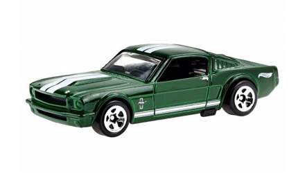 Машинка Базова Hot Wheels '65 Mustang 2+2 Fastback Muscle Mania 1:64 HCV37 Green - Retromagaz, image 1