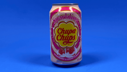 Набір Напій 12шт Chupa Chups Strawberry & Cream Flavour 345ml - Retromagaz, image 1