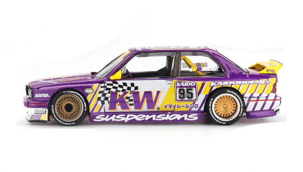 Машинка Premium Kaido House x MiNI GT BMW M3 Kaido KW V1 1:64 KHMG194 Purple - Retromagaz, image 3
