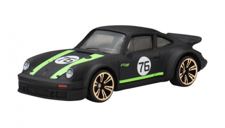 Тематическая Машинка Hot Wheels Porsche 934 Turbo RSR Neon Speeders 1:64 JCB05 Black - Retromagaz, image 1