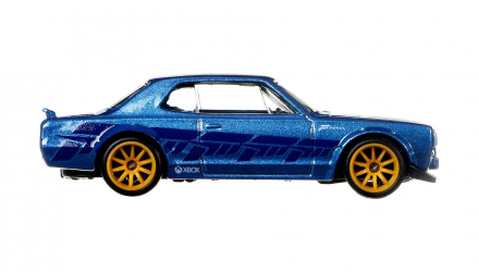 Машинка Premium Hot Wheels Nissan Skyline H/T 2000 GT-X 4 Forza Horizon GRL69 Blue Новый - Retromagaz, image 4