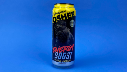 Набор Напиток Энергетический Oshee Cyberpunk Energy Boost Lychee-Jasmine 500ml 4шт - Retromagaz, image 2