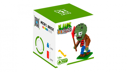 Набор Micro Brick Flag Zombie 7038A Plants vs. Zombies Новый - Retromagaz, image 1