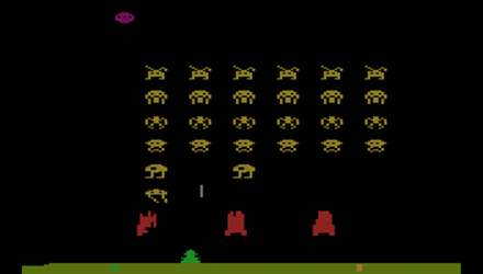 Игра Atari 2600 Space Invaders Black Б/У - Retromagaz, image 4