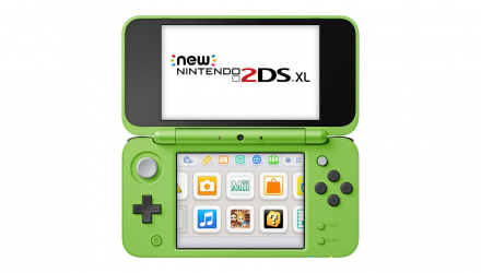 Консоль Nintendo 2DS XL New Minecraft - Creeper Limited Edition Модифицированная 32GB Green + 10 Встроенных Игр Б/У - Retromagaz, image 1