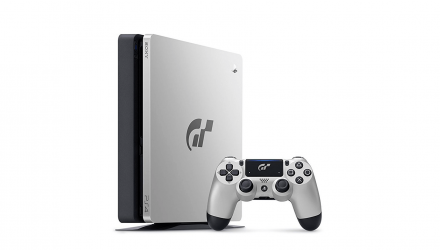 Консоль Sony PlayStation 4 Slim Gran Turismo Sport Limited Edition 1TB Silver Black Б/У - Retromagaz, image 1