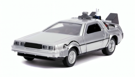 Машинка Jada Delorean DMC-12 Back to the Future 2 Time Machine 1:32 Silver - Retromagaz, image 2