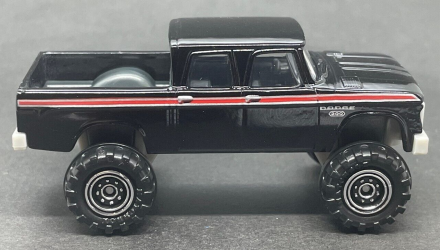 Машинка Велике Місто Matchbox 1968 Dodge D200 Jungle 1:64 GKL77 Black - Retromagaz, image 4