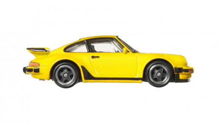 Машинка Premium Hot Wheels Porsche 911 Turbo (930) Boulevard 1:64 GJT68/HKF34 Yellow - Retromagaz, image 4