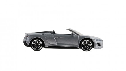 Машинка Базова Hot Wheels 2019 Audi R8 Spyder Drop Tops 1:64 JJL60 Silver - Retromagaz, image 3
