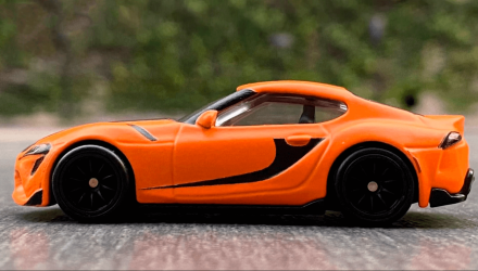 Машинка Premium Hot Wheels Toyota GR Supra Fast & Furious 1:64 GRL80 Orange - Retromagaz, image 5