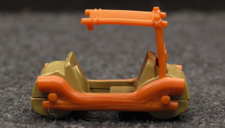 Машинка Базовая Hot Wheels The Flintstones Flintmobile Screen Time 1:64 GHC76 Orange - Retromagaz, image 4