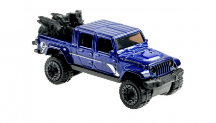 Машинка Базовая Hot Wheels '20 Jeep Gladiator Getaways 1:64 GRY54 Dark Blue - Retromagaz, image 2