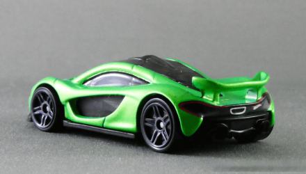 Машинка Базовая Hot Wheels McLaren P1 Exotics 1:64 FJY08 Green - Retromagaz, image 2