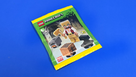 Конструктор Lego Фигурка Gold Hunter with Crafting Table, Furnace and Anvil Minecraft 472506 min230 Новый - Retromagaz, image 1